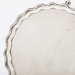 George III cabaret, Richard Rugg II, Londen 1782, zilver