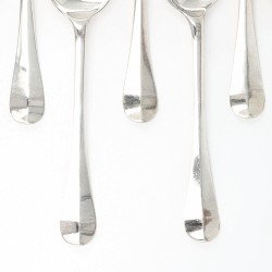 Dinerlepels (12), Abraham Pootholt, Groningen 1791/92, zilver