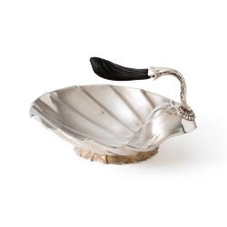 Schaal, Mazzucato, Milaan, ca. 2000, zilver