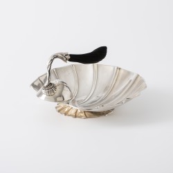 Schaal, Mazzucato, Milaan, ca. 2000, zilver