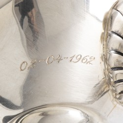 Schaal, Mazzucato, Milaan, ca. 2000, zilver