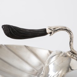 Schaal, Mazzucato, Milaan, ca. 2000, zilver