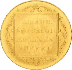 Gouden Dukaat. Wilhelmina. 1917. XF +.