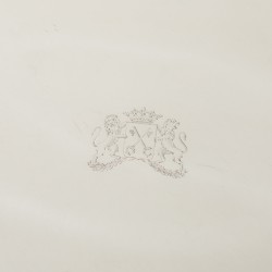 Empire pronk dienblad, Gesina Voorthuis (weduwe van J.H. Stellingwerf), Amsterdam 1827, zilver
