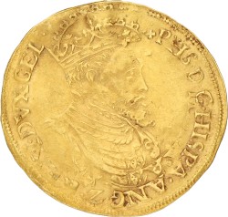 Gouden reaal. Gelderland. Philips II. ND (1557 - 1560). VF +