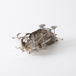 Galjoen, Manuel Garrido voor Plateria López, Madrid ca. 1970, zilver
