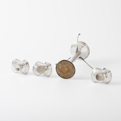 Epergne / tafelmiddenstuk, William Hutton & Sons, Birmingham 1916, zilver