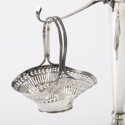 Epergne / tafelmiddenstuk, William Hutton & Sons, Birmingham 1916, zilver