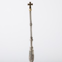 Beugelkroon en scepter, Wieger Husselman, Deventer ca. 1830, zilver