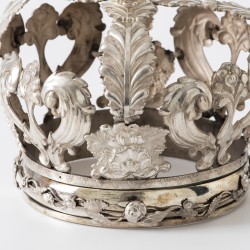 Beugelkroon en scepter, Wieger Husselman, Deventer ca. 1830, zilver