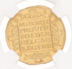 Gouden Dukaat. Holland. 1729. MS 62.