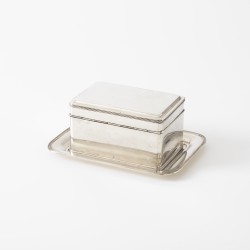 Koektrommel, Zilverfabriek Voorschoten 1930, zilver