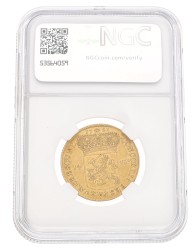Gouden Rijder van 14 gulden. Utrecht. 1751. AU 55.