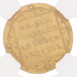 Gouden Dukaat. Willem I. 1817. MS 62.