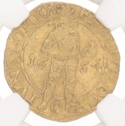 Gouden dukaat. Kampen. 1654. MS 61.