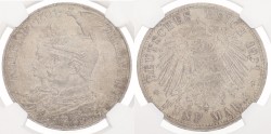 German states. Prussia. Wilhelm II. 5 mark - 200th anniversary of the kingdom. 1901 A. MS 62