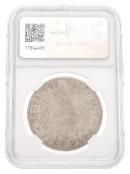 German states. Prussia. Wilhelm II. 5 mark - 200th anniversary of the kingdom. 1901 A. MS 62
