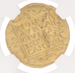 Gouden Dukaat. Kampen. 1649. MS 61.