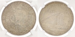 Belgium. Leopold III. 50 Francs. 1935 FR. Position A. MS 66