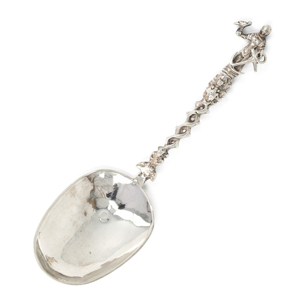 Gelegenheidslepel, Albertus Friese, Winschoten ca. 1730, zilver