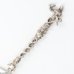 Gelegenheidslepel, Albertus Friese, Winschoten ca. 1730, zilver