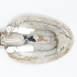Gelegenheidslepel, Pieter Meeter (1734-1798), Leeuwarden ca. 1775, zilver