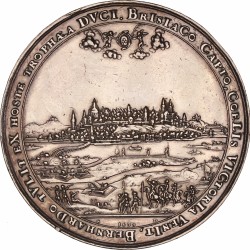 German states. Imperial city of Breisach. 1639. The capture of the city Breisach by Bernhard of Saxe-Weimar.