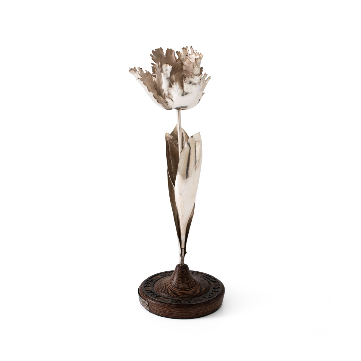 Tulpen trofee ''Internationale Tulpen Rallye'', J. Mantel, Amsterdam 1957, zilver