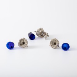 Art Nouveau tafelgarnituur (3), Flamant & Fils, Parijs ca. 1890, zilver