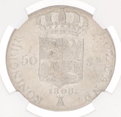 50 stuiver. Lodewijk Napoleon. 1808. MS 61