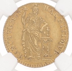 Muntmeesterpenning - Afslag in goud. Holland. 1759. MS 61