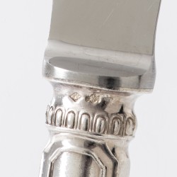 Christofle Cardeilhac bestekcassette (40), model Godrons, Parijs ca. 1960-1970, zilver