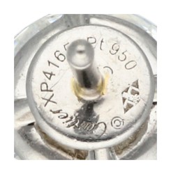 Cartier platina diamant 1895 oorstekers bezet met 4.77 ct. diamant