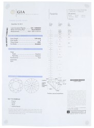 Cartier platina diamant 1895 oorstekers bezet met 4.77 ct. diamant