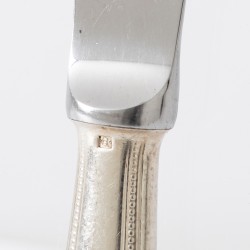Christofle bestekcassette (134), model Perles, Parijs ca. 1970-1980, verzilverd