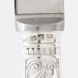 Christofle bestekcassette (99), model Malmaison, Parijs 2000-2010, verzilverd