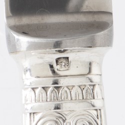 Christofle bestekcassette (99), model Malmaison, Parijs 2000-2010, verzilverd