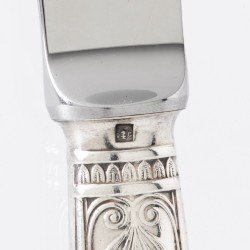 Christofle bestekcassette (125), model Malmaison, Parijs 1980-1990, verzilverd