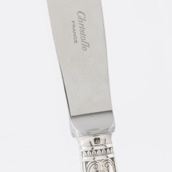 Christofle bestekcassette (125), model Malmaison, Parijs 1980-1990, verzilverd