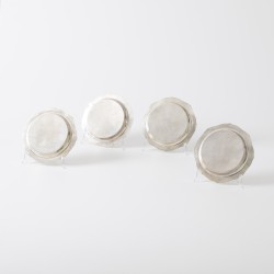 Art Nouveau flessenbakken (4), Delheid Frères, Brussel ca. 1900, zilver