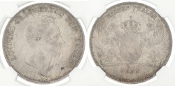 German states. Baden. Carl Leopold Friedrich. Thaler. 1831. AU 55