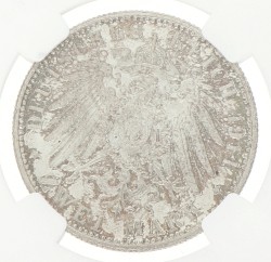 German states. Bavaria. Luitpold. 2 Mark - 90th birthday. 1911 D. MS 64