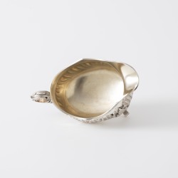 Art Nouveau saucière, Alphonse Debain, Parijs ca. 1900, zilver