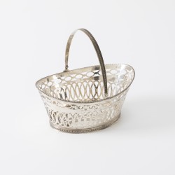 Soezenmand, Gerrit van der Dussen, Schoonhoven 1904, zilver