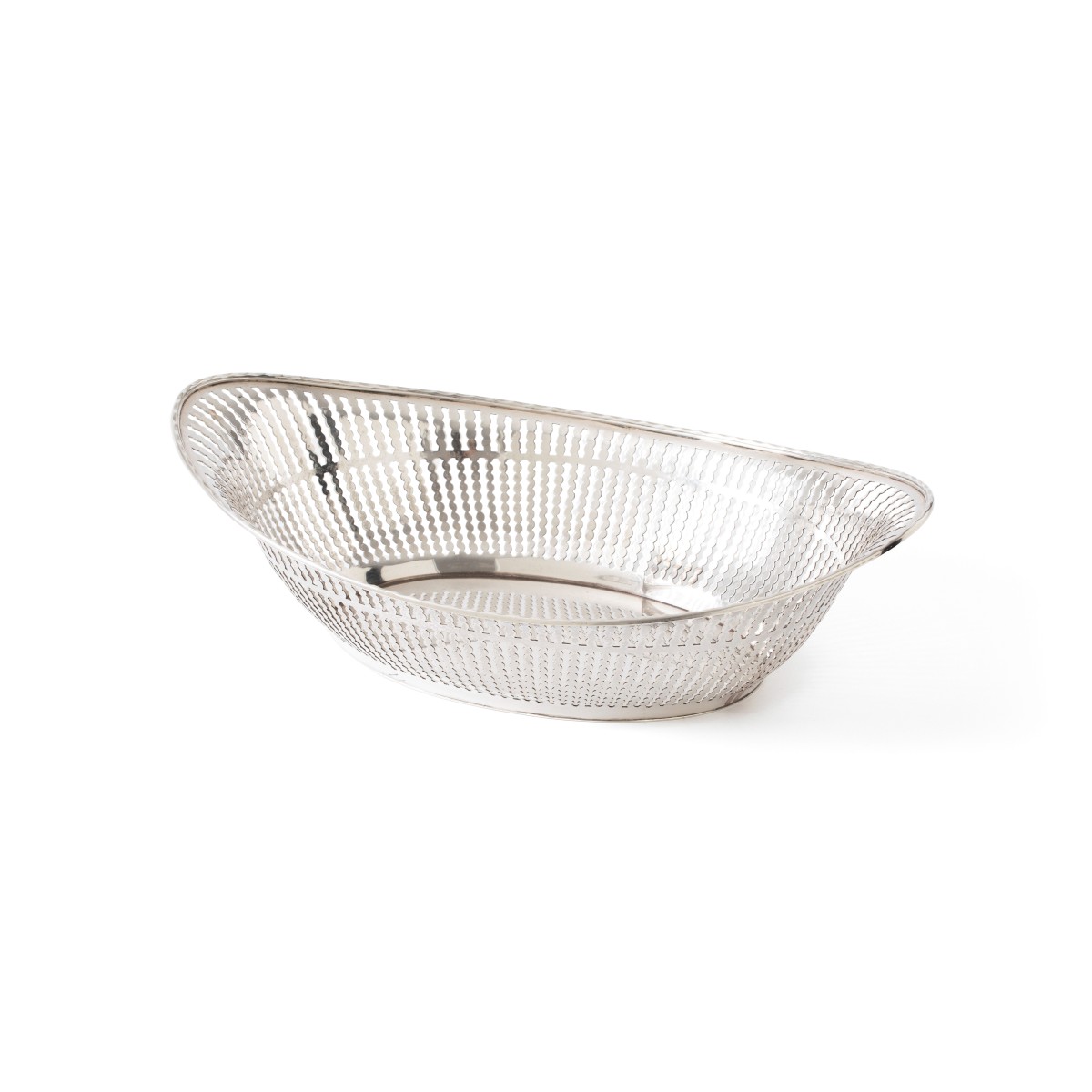 Art Deco broodmand, Gerritsen & van Kempen, Zeist 1936, zilver