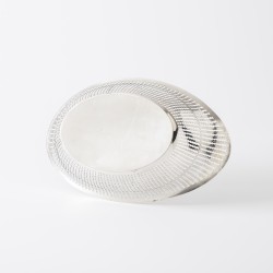 Art Deco broodmand, Gerritsen & van Kempen, Zeist 1936, zilver