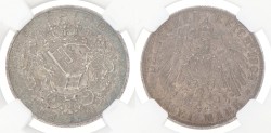 German states. Bremen. 2 Mark. 1904 J. MS 63