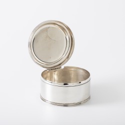 Koektrommel, J.M. van Kempen & Zonen, Voorschoten 1871, zilver