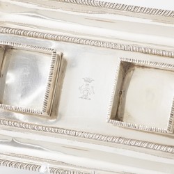 Inktstel, Charles Stuart Harris, Londen 1898, zilver