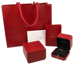 Cartier 18K 'Wedding band' geelgouden ring